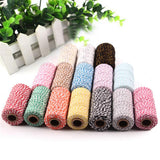 Maxbell 2pcs 328 Feet 100m Cotton Twine String Rope Cord for Crafts