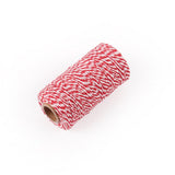 Maxbell 2pcs 328 Feet 100m Cotton Twine String Rope Cord for Crafts