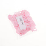 Maxbell 100pcs Mini Bib Baby Shower Table Confetti Party Game Decoration Pink