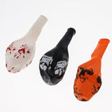 Maxbell 50pcs Halloween Pumpkin Skull Latex Balloon Party Decoration Photo Prop