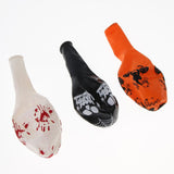 Maxbell 50pcs Halloween Pumpkin Skull Latex Balloon Party Decoration Photo Prop