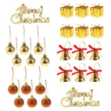 Maxbell 26pcs Set Assorted Christmas Balls Christmas Tree Hanging Ornaments Decor