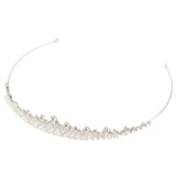 Maxbell Wedding Bridal Princess Tiara Headband Crown Crystal Rhinestone Headwear