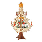 Maxbell 3D Wooden Christmas Xmas Tree Hanging Home Party Ornaments Decorations A