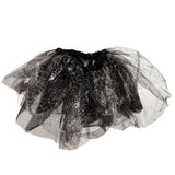 Maxbell Halloween Tutu Skirt & Headband Set Princess Witch Costume for Girls Black