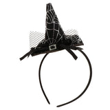 Maxbell Halloween Tutu Skirt & Headband Set Princess Witch Costume for Girls Black