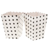 Maxbell 12 Pieces Dot Popcorn Boxes Snack Buckets Childrebn Birthday Party Bags