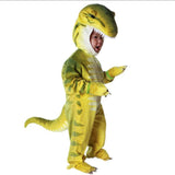 Maxbell Kids Toddle Dinosaur T-Rex Costume Halloween Party Fancy Dress 4T-6T Yellow