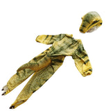 Maxbell Kids Toddle Dinosaur T-Rex Costume Halloween Party Fancy Dress 4T-6T Yellow