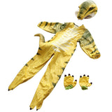 Maxbell Kids Toddle Dinosaur T-Rex Costume Halloween Party Fancy Dress 4T-6T Yellow