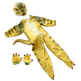 Maxbell Kids Toddle Dinosaur T-Rex Costume Halloween Party Fancy Dress 4T-6T Yellow