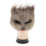 Maxbell Halloween Lowrie Mask Masquerade Mask Cosplay Costume Fancy Dress  Grey