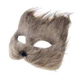 Maxbell Halloween Lowrie Mask Masquerade Mask Cosplay Costume Fancy Dress  Grey