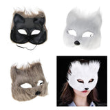 Maxbell Halloween Lowrie Mask Masquerade Mask Cosplay Costume Fancy Dress  Grey