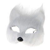 Maxbell Halloween Lowrie Mask Masquerade Mask Cosplay Costume Fancy Dress  White