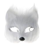 Maxbell Halloween Lowrie Mask Masquerade Mask Cosplay Costume Fancy Dress  White