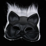 Maxbell Halloween Lowrie Mask Masquerade Mask Cosplay Costume Fancy Dress  White