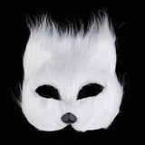 Maxbell Halloween Lowrie Mask Masquerade Mask Cosplay Costume Fancy Dress  White