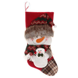 Maxbell Hanging Christmas Stocking Gift Candy Bags Xmas Tree Ornament Snowman