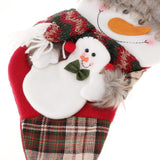 Maxbell Hanging Christmas Stocking Gift Candy Bags Xmas Tree Ornament Snowman