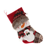 Maxbell Hanging Christmas Stocking Gift Candy Bags Xmas Tree Ornament Snowman