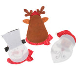 Maxbell Christmas Placemat Table Cutlery Decor Knife & Fork Santa Cutlery Bag