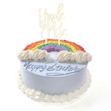 Maxbell Acrylic Bride to Be Cake Topper Wedding Party Bridal Shower Cake Decor Gold