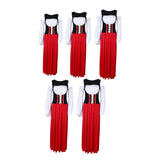 Maxbell Woman Ladies Long Red Oktoberfest Costume Beer Maid Wench Fancy Dress S
