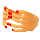 Maxbell Novelty Fingers Shaped Glasses Fancy Ball Eye Mask Halloween Party Supplies