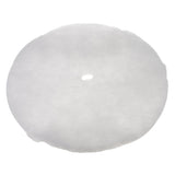 Maxbell Snowy White Plush Tree Skirt 24 inch Xmas Holiday Tree Ornaments Base Floor Mat Cover Party Decor - Aladdin Shoppers