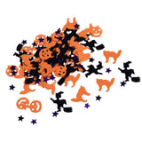 Maxbell Halloween Metalic Confetti Table Sprinkles - Witch Pumpkin Star Style Party Decoration - Aladdin Shoppers