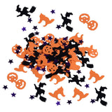 Maxbell Halloween Metalic Confetti Table Sprinkles - Witch Pumpkin Star Style Party Decoration - Aladdin Shoppers