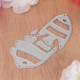 Maxbell Cute Romantic Kissing Fish Steel Cutting Dies Stencil Scrapbooking Templates Embossing Card Decor Tools - Aladdin Shoppers