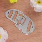 Maxbell Cute Romantic Kissing Fish Steel Cutting Dies Stencil Scrapbooking Templates Embossing Card Decor Tools - Aladdin Shoppers