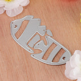Maxbell Cute Romantic Kissing Fish Steel Cutting Dies Stencil Scrapbooking Templates Embossing Card Decor Tools - Aladdin Shoppers