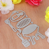 Maxbell Metal Cutting Dies Stencil For Scrapbooking DIY Card Making Picnic Set Kit - Aladdin Shoppers