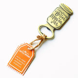 Maxbell Vintage Drift Bottle Shape Bottle Opener Wine Beer Champagne Tool Party Gift - Aladdin Shoppers