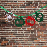 Christmas Door Hang Garlands for Holiday and Home Decor