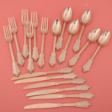 60 xDisposable Plastic Forks Spoons Knifes Party Decorations Rose Golden