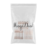 48 Pieces Disposable Plastic Forks Spoons Knifes Party Decorations Rose Gold