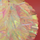 Maxbell Pack of 3 Rainbow Film Foil Gradient Hanging Honeycomb Flower Ball Wedding Venue Decor - Aladdin Shoppers