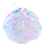 Maxbell Pack of 3 Rainbow Film Foil Gradient Hanging Honeycomb Flower Ball Wedding Venue Decor - Aladdin Shoppers