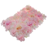 Maxbell Maxbell Artificial Silk Flower Wall Panels Backdrop Home Shop Wedding Venue Decor
