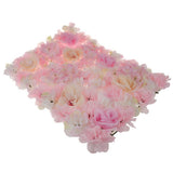 Maxbell Maxbell Artificial Silk Flower Wall Panels Backdrop Home Shop Wedding Venue Decor