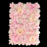 Maxbell Maxbell Artificial Silk Flower Wall Panels Backdrop Home Shop Wedding Venue Decor