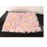 Maxbell Maxbell Artificial Silk Flower Wall Panels Backdrop Home Shop Wedding Venue Decor