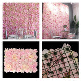 Maxbell Maxbell Artificial Silk Flower Wall Panels Backdrop Home Shop Wedding Venue Decor