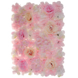 Maxbell Maxbell Artificial Silk Flower Wall Panels Backdrop Home Shop Wedding Venue Decor