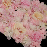 Maxbell Maxbell Artificial Silk Flower Wall Panels Backdrop Home Shop Wedding Venue Decor