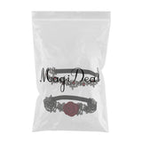 Maxbell 2 Pieces Lace Garters With Red Rose Decor Wedding Bride Costume Accessories - Aladdin Shoppers